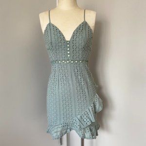 Eyelet Embroidered Dress